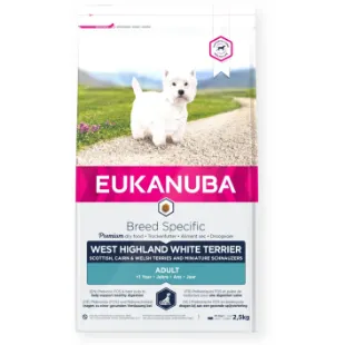 E20560 Euk Adult for West Highland Terrier 2,5 kg paveikslėlis