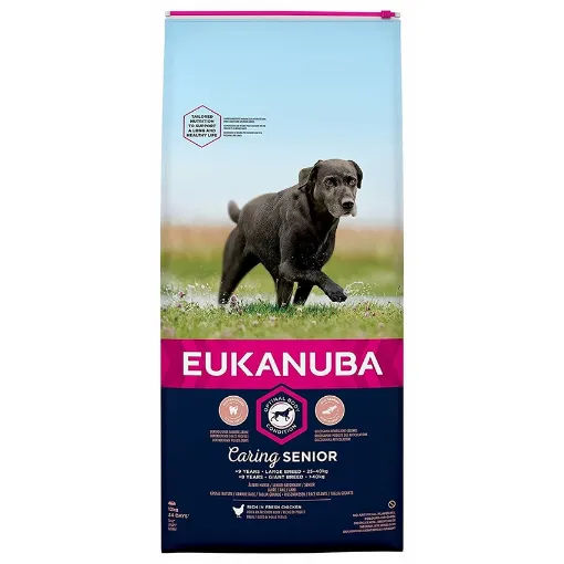 E46072 Euk Senior (virš 9 m.) Large Breed 15 kg šunų pašaras paveikslėlis