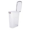 1.6_24668 TRIXIE Birių produktų tara, plastikas, 40 l/27x61x45 cm, baltas (pak.2) paveikslėlis
