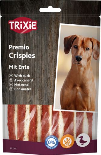 1.7_31705 TRIXIE PREMIO Crispy Duck, 100 g (pak.6) paveikslėlis