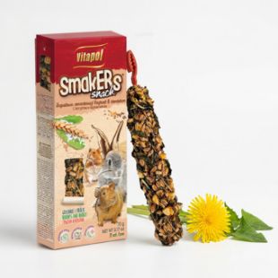 V11053 Vitapol Smakers® graužikams su jogurtu ir kiaulpienėmis 2vnt. paveikslėlis