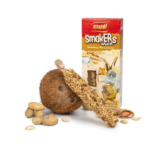 V11064 Vitapol Smakers® graužikams su riešutais 2vnt. paveikslėlis