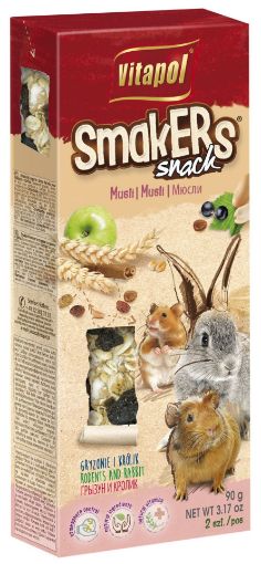 V11374 Vitapol Smakers® graužikams su dribsniais 2vnt paveikslėlis