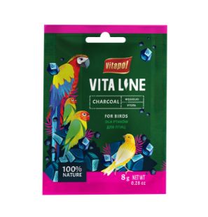 V20413 Vitapol VITALINE paukščiams anglis Carbone 8g paveikslėlis