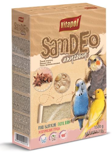V20512 Vitapol Smėlis paukščiams anyžinis 1,5kg paveikslėlis