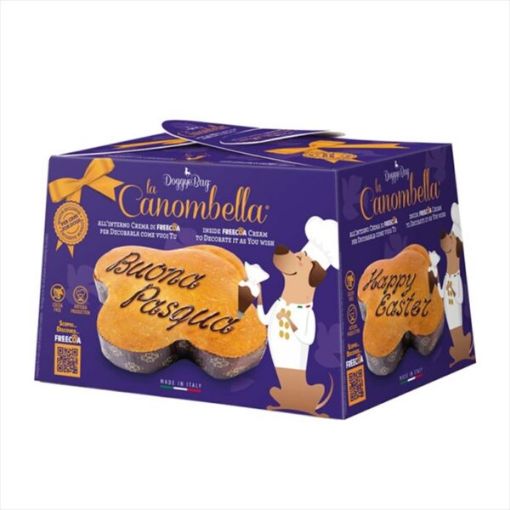 DoggyeBag LA CANOMBELLA su FREECOA kremu, dekoruojamas 14x10x4cm 120+25 g (pak4) paveikslėlis