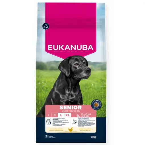 E02211 Euk Dog Senior Large Maintenance 15 kg paveikslėlis