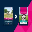 E02013 Euk Dog Salmon Barley L/XL breed 12 kg, su lašiša ir miežiais paveikslėlis