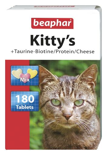 B125067 Beaphar KITTY'S MIX, 180tab. (pak12) paveikslėlis