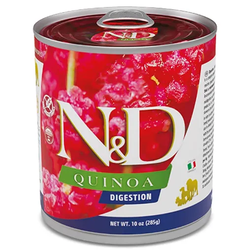 F02611 FARMINA N&D QUINOA - DOG Wet DIGESTION ADULT 285 g (pak.6) paveikslėlis